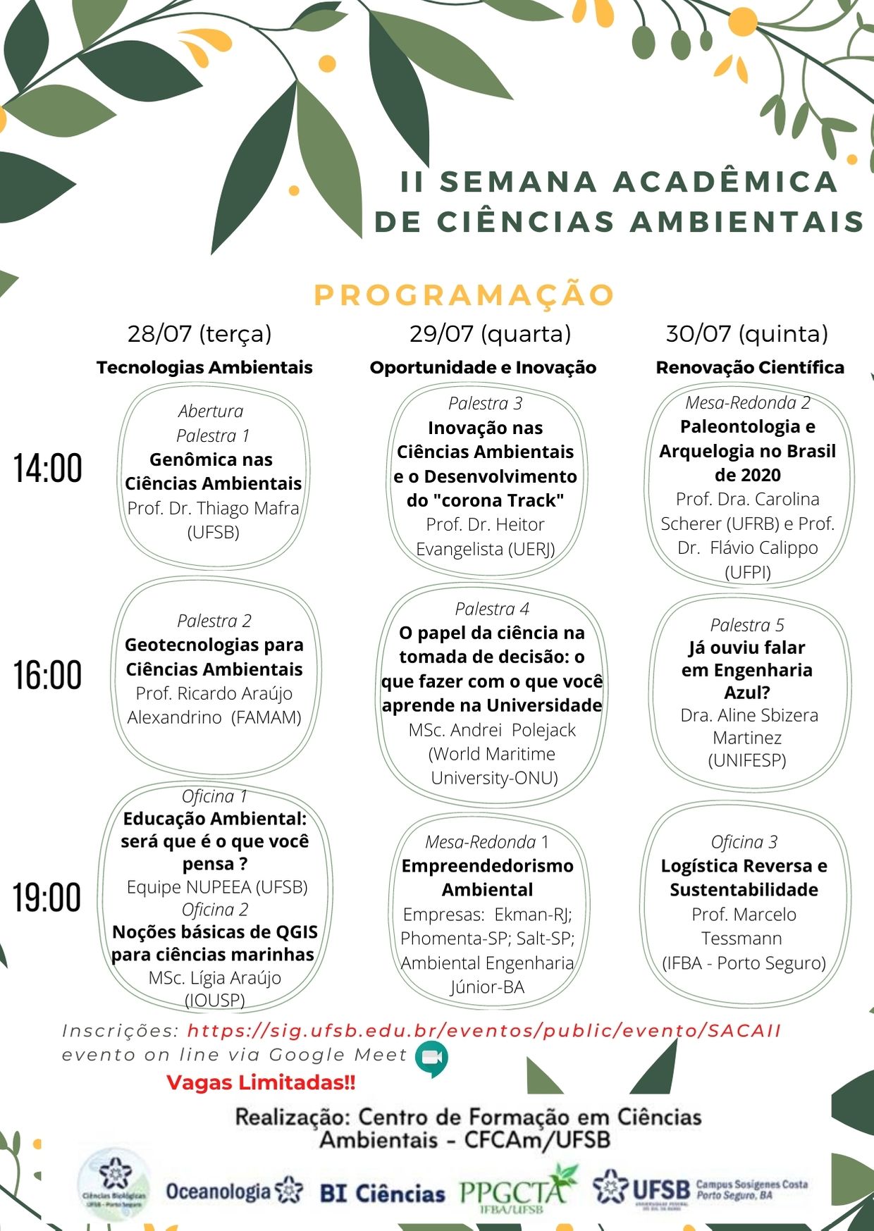 II SACA Programação
