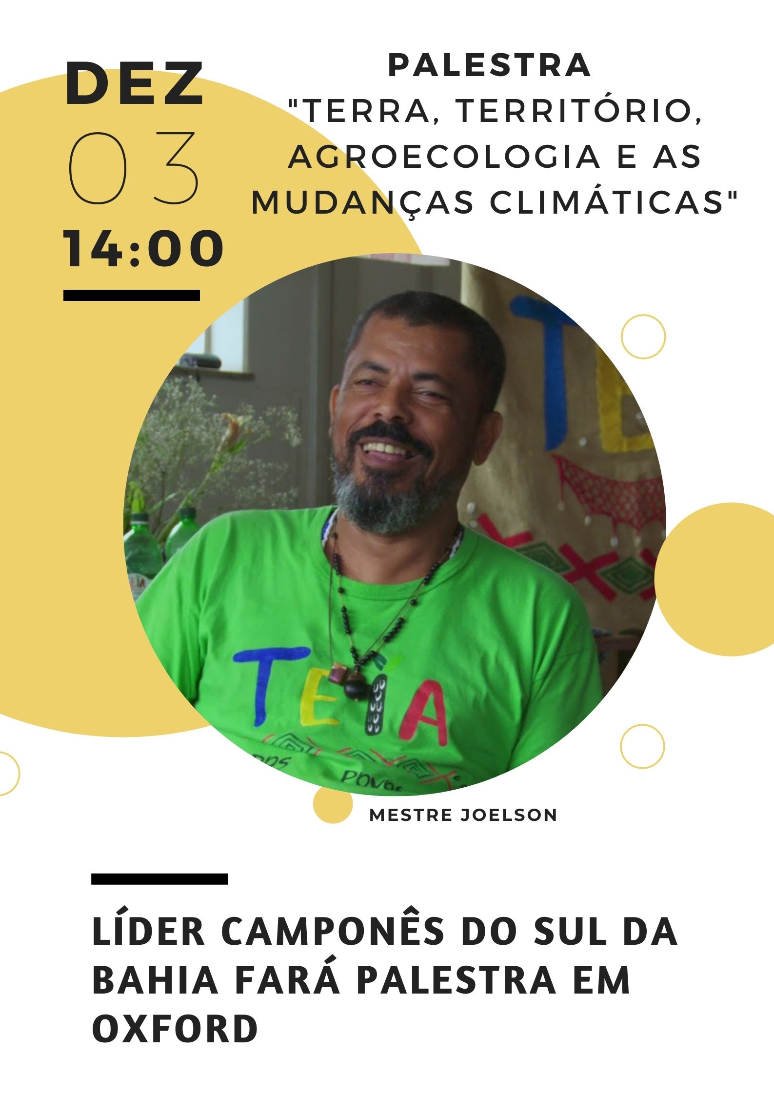 Mostarda e Branco Círculos Música Festivais Cartaz