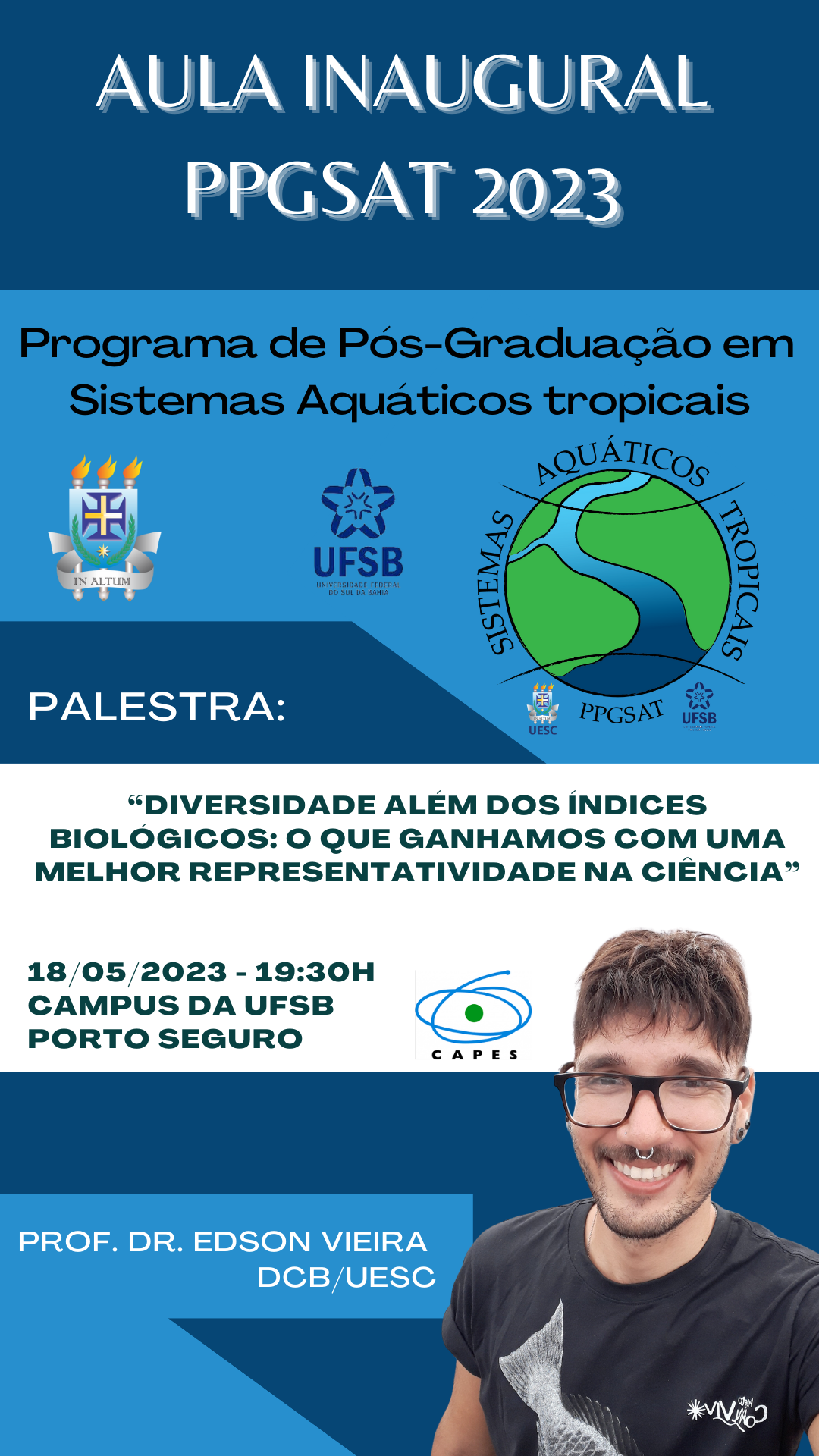 AULA INAUGURAL PPGSAT