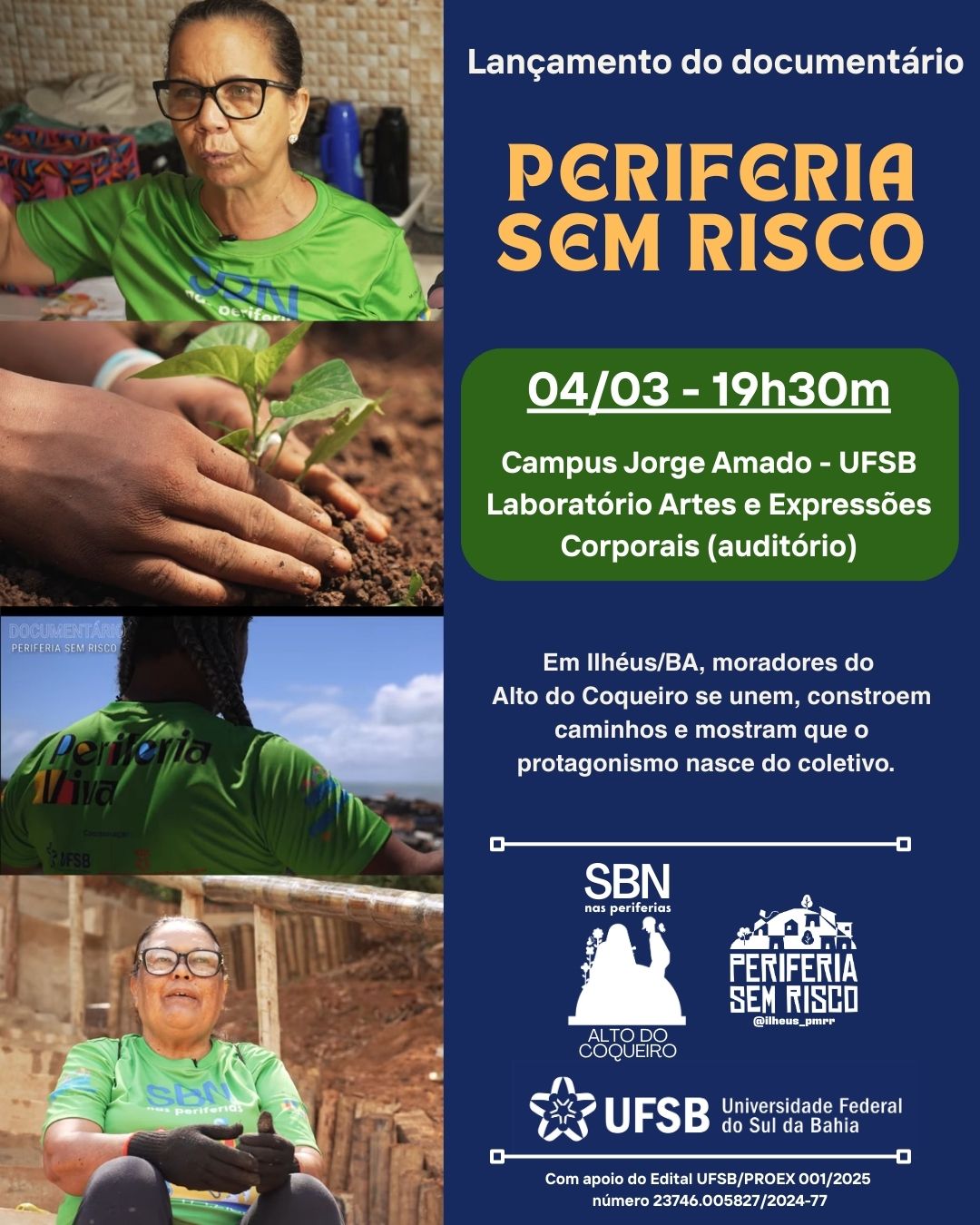 Lançamento documentário Periferia Viva 