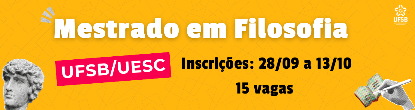 Mestrado em Filosofia (UESC/UFSB)
