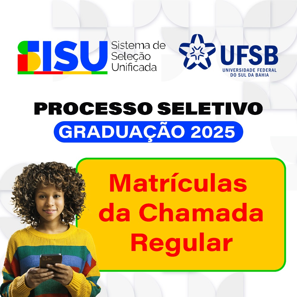 Clique para acessar a página do edital Sisu UFSB 2025 (edital 01/2025) CARD SisU 2025