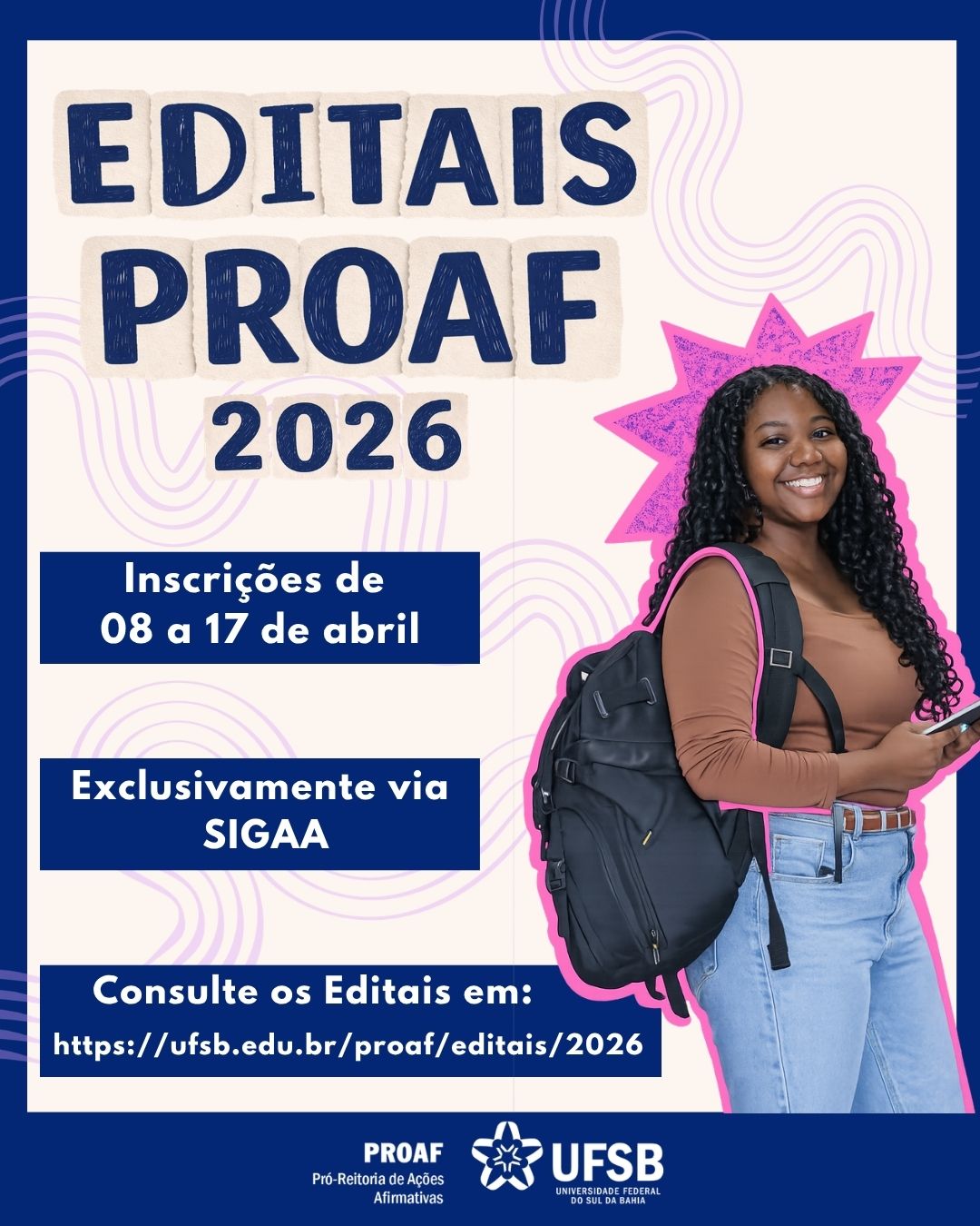 EDITAIS PROAF 2026